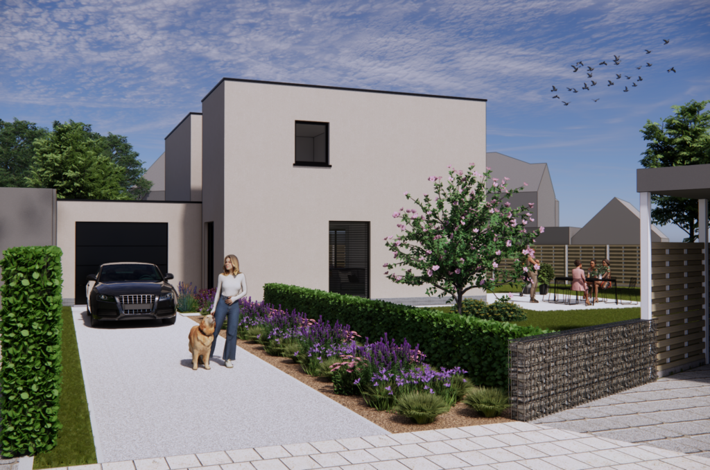 Moderne nieuwbouwwoning